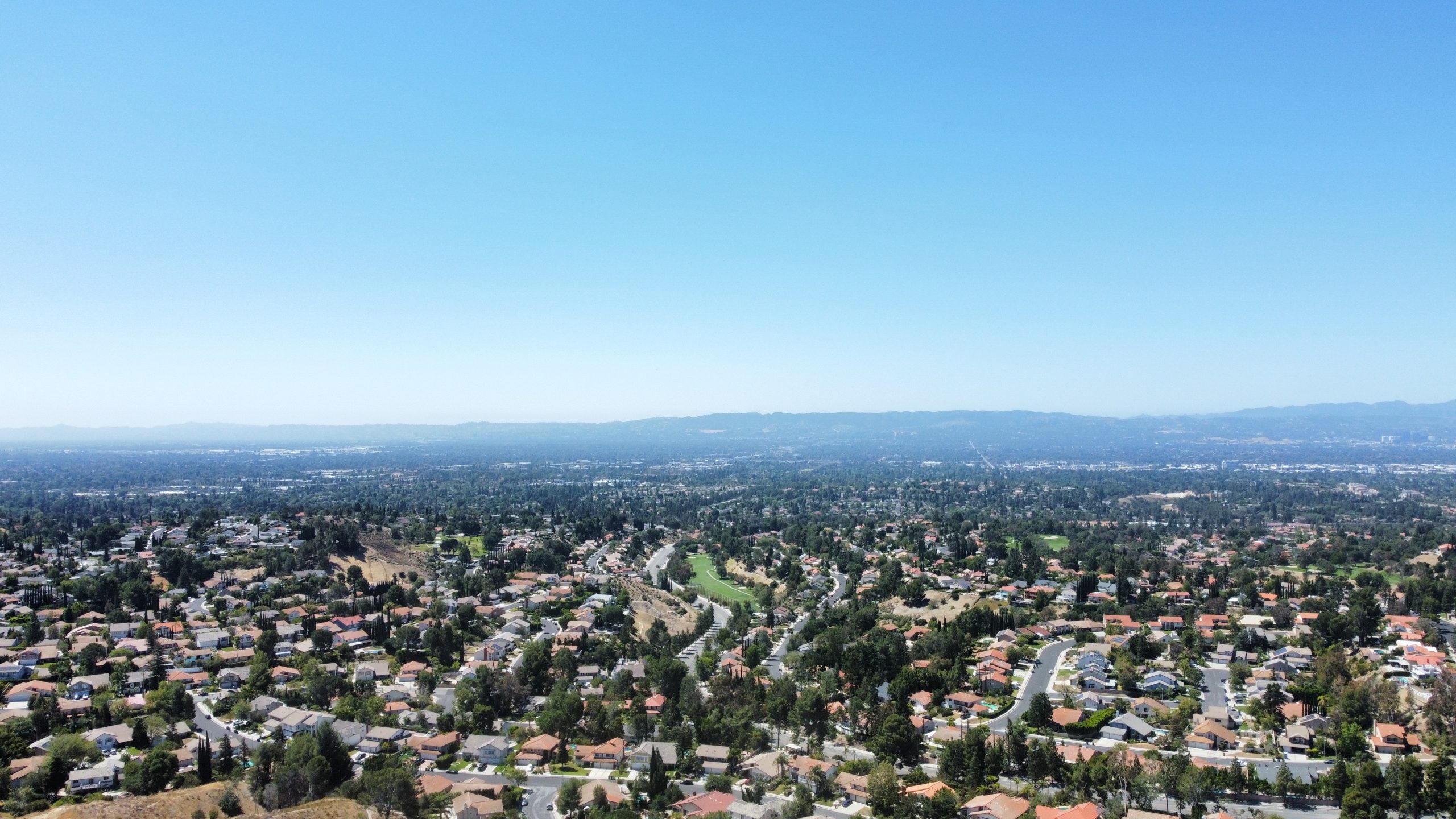 Porter Ranch wildfire risk: chaparral foothills above the neighborhood